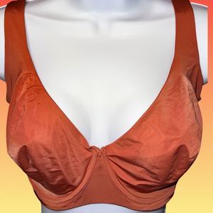 Full Figure Cupp The Scoop Non Molded Cup Bra Size 34 H